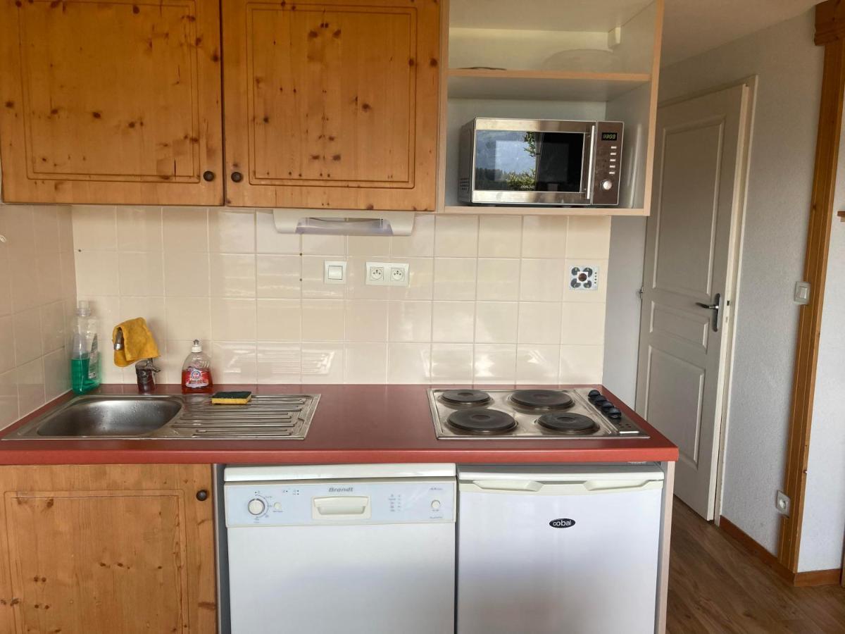 Appartement Logement Avec Terrasse, Superbe Vue Et Parking à Chamrousse Extérieur photo